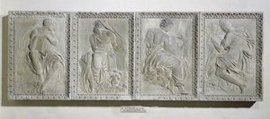 4人の伝道者、パリのサンジェルマンロクセワルの画面、1544-45
